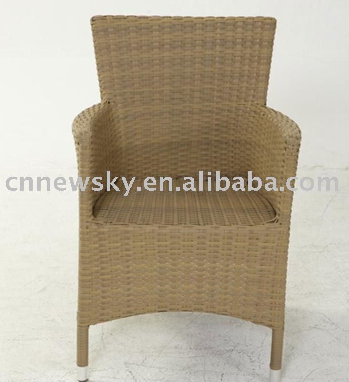 Outdoor wicker rattan chair