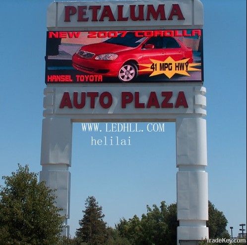 p10 outdoor full color led display