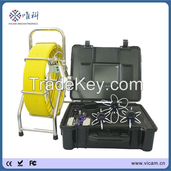 New product 8'' LCD monitor industrial pipe inspection camera system 60m/120m cable