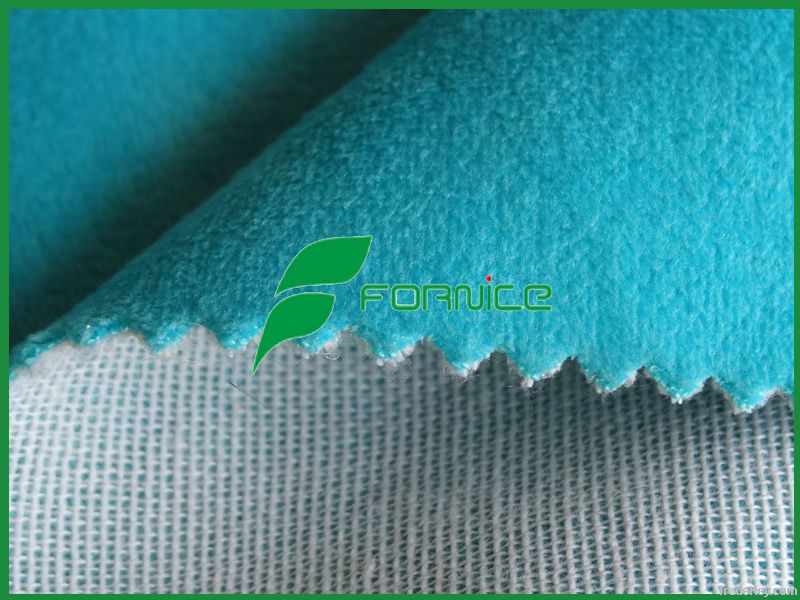 micro velboa fabric bonded T/C