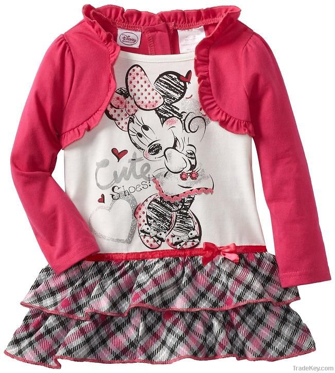 sweet candy baby children clothes set