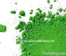 chromium oxide green (pigement, abrasive, ceramics, refractory)