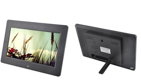 10 inch digital photo frame 1024x600 support Video loop,Music,and Photo slideshow