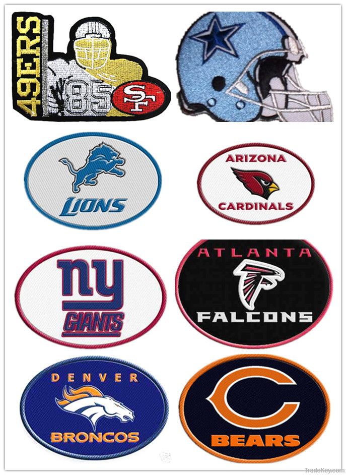 NFL embroidery patch