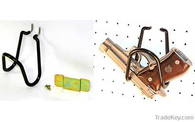 VERSATILE SHELF PEG BOARD GUN RACK