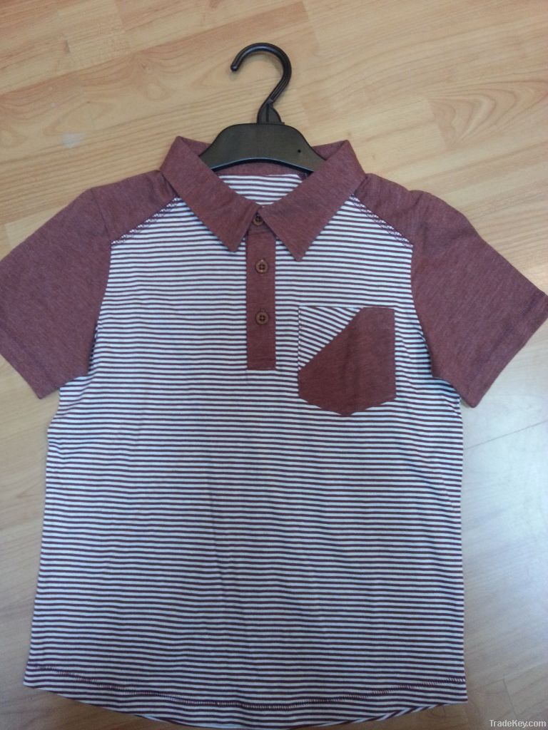 Boys cut and sew polo