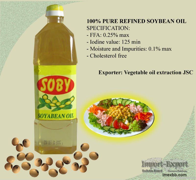 Refined Soybeans Oil