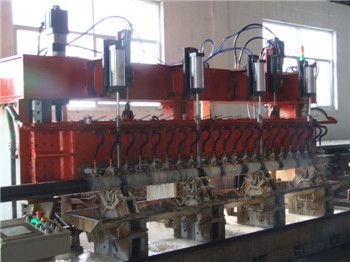 Multi spindle Pipe slotting machine