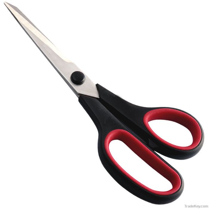 wholesales high quality stainless steel blade office scissors