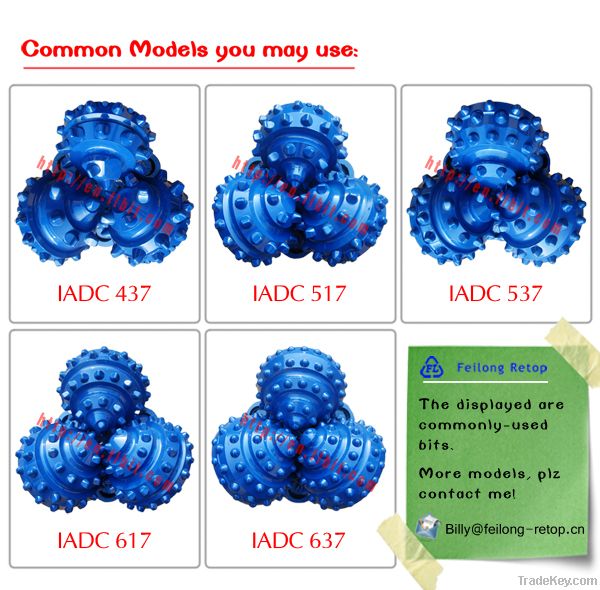 roller bit or tricone bit for mining well drilling