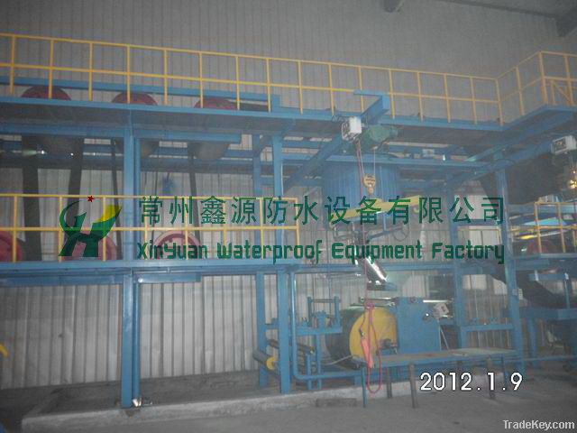 self-adhesive bitumen membrane production line