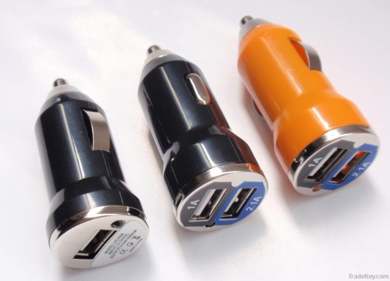 single/dual usb car charger