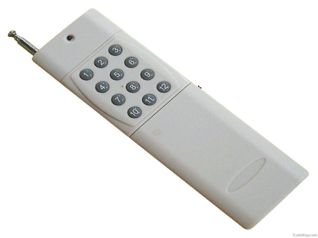 High Power 12 Buttons 315/433MHz wireless Radio Remote Control