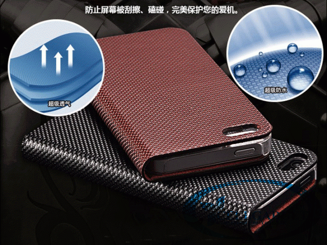 Folio Leather Case for iPhone5S, Folio Leather Case for iPhone5, Leather Case for iPhone5S