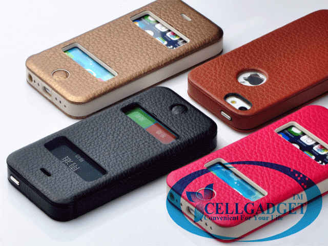 Folio Leather Case for iPhone5S, Folio Leather Case for iPhone5, Leather Case for iPhone5S