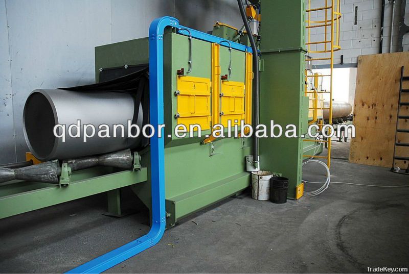 steel plate shot blasting machine