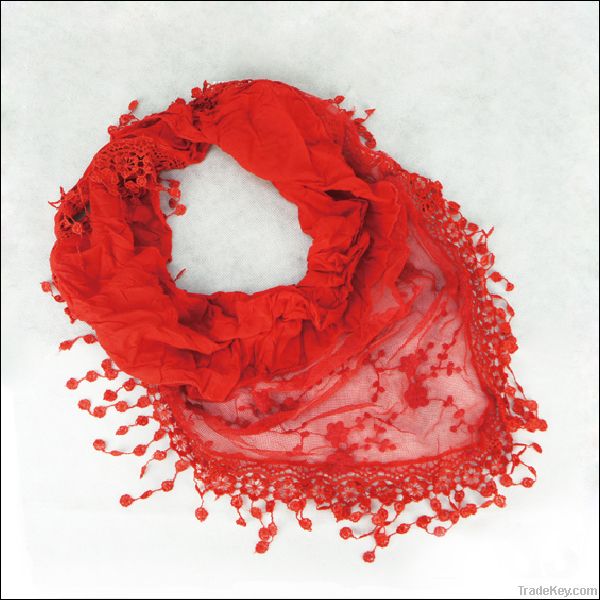 Scarf Hijab (flower lace) 