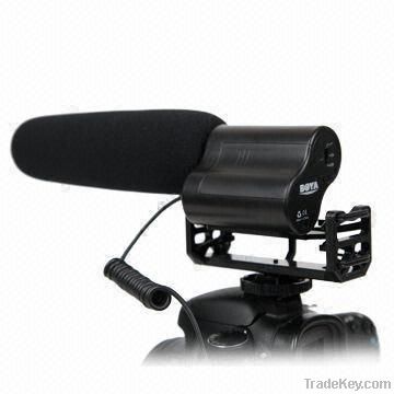 Professional Condenser Shotgun Microphone for Camcorders