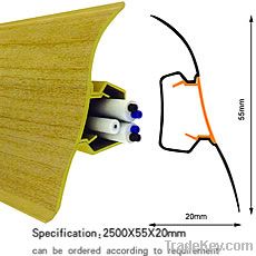 pvc skirting board