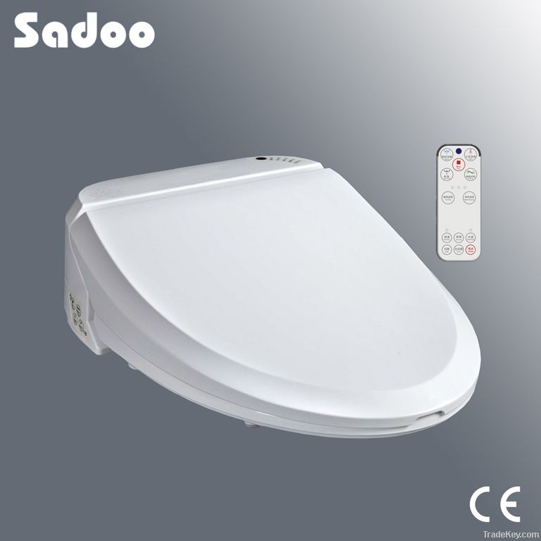 Remote control electronic toilet seat bidet