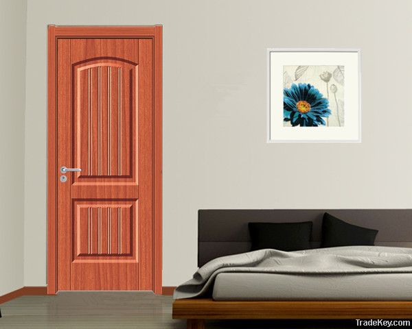 popular interior pvc wooden door model