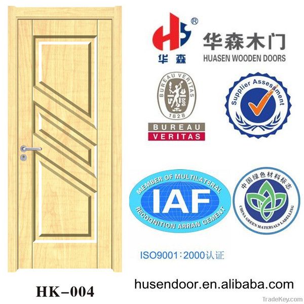 zhejiang wooden door manufacturer designs interior pvc door