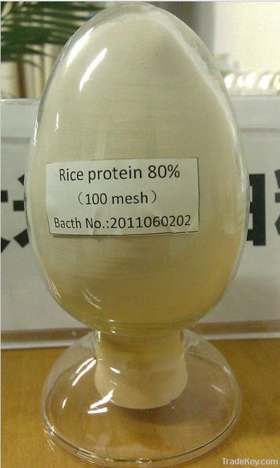 80% content of rice protein plant protein