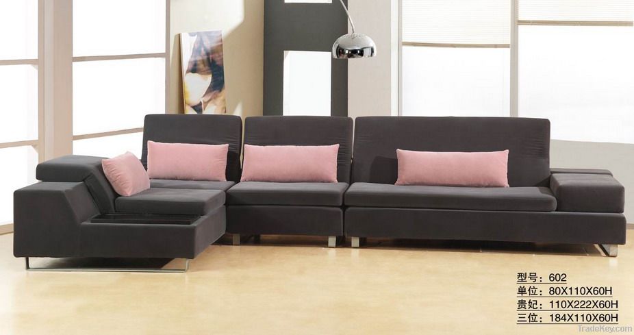 modern fabric sectional sofa