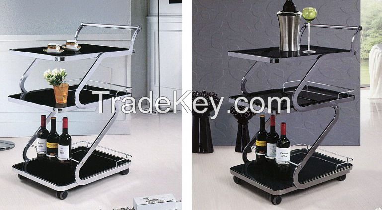Dining trolley, service cart