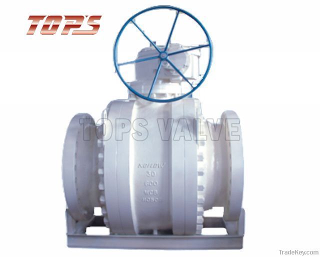 METAL TO METAL SEATED TRUNNION BALL VALVE