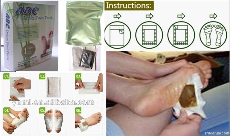 Dispelling toxin ABC detox foot patch