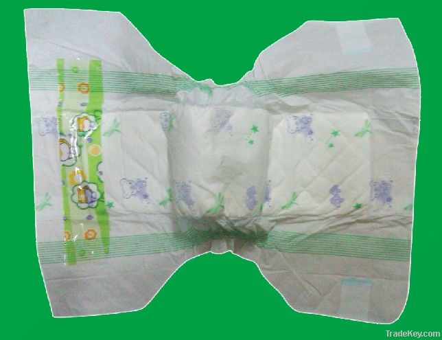 A grade disposable baby diaper