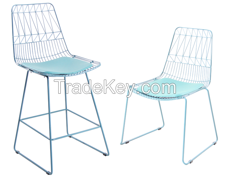 TW8602 Metal Bertoia Wire Chair, Bertoia side Chair,steel chair