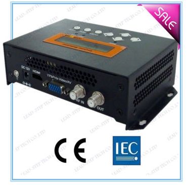 HDMI to DVB-T/CDTMB/ISDB/ASTC digital RF out MPEG2&MPEG4 AVC/H.264 enc