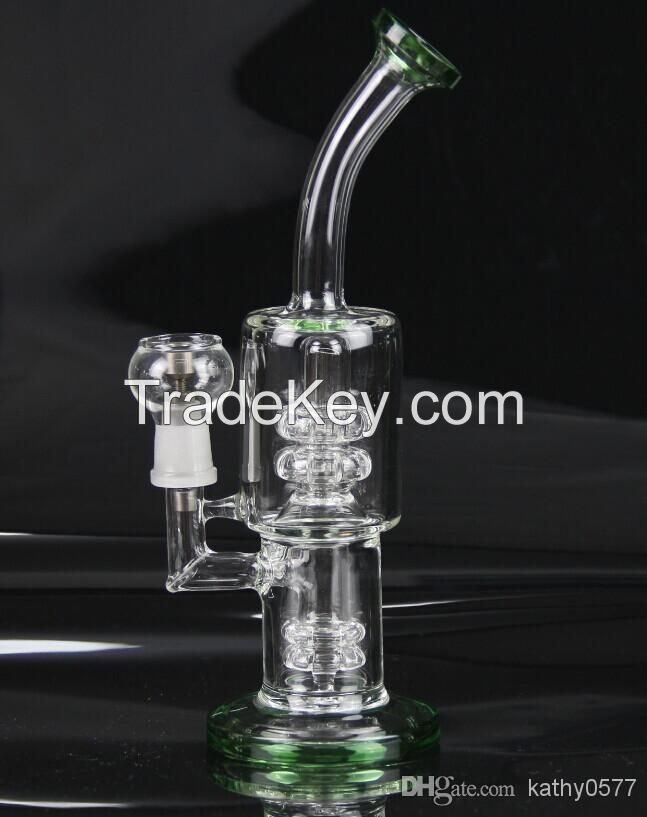 Two Function Glass Smoking Pipe