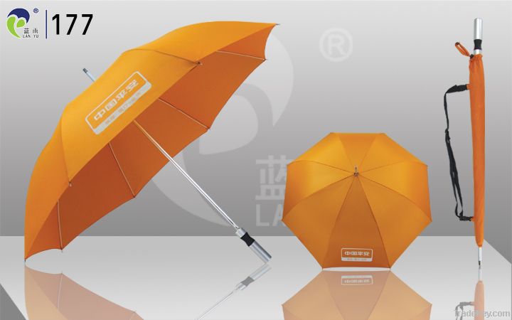 Auto Open Aluminum winde resistant Golf Umbrella 177