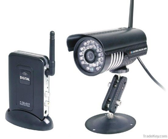 2.4Ghz Waterproof IR Digital Wireless Surveillance Camera System