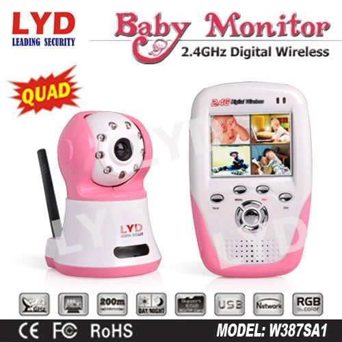2.5Ã¢ï¿½ï¿½TFT LCD Wifi Digital Wireless Baby Monitor
