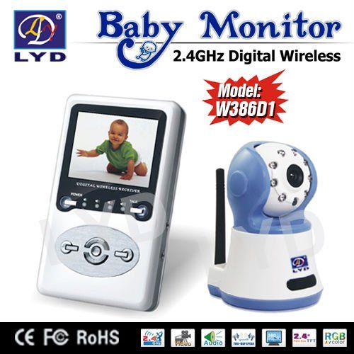 420TVLine 2-way Talk Wireless Digital Baby Monitor/Baby Safety