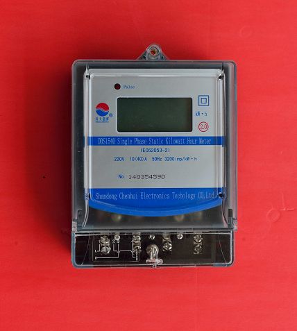 DDS1540 Single Phase LCD Energy Meter