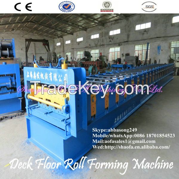 floor decking sheet roll forming machine