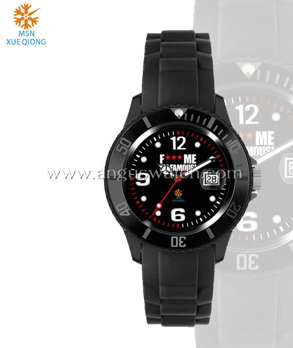 2013 silikon uhr, lady silicone watch