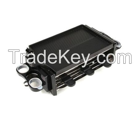 smokeless electric grill for barbecue