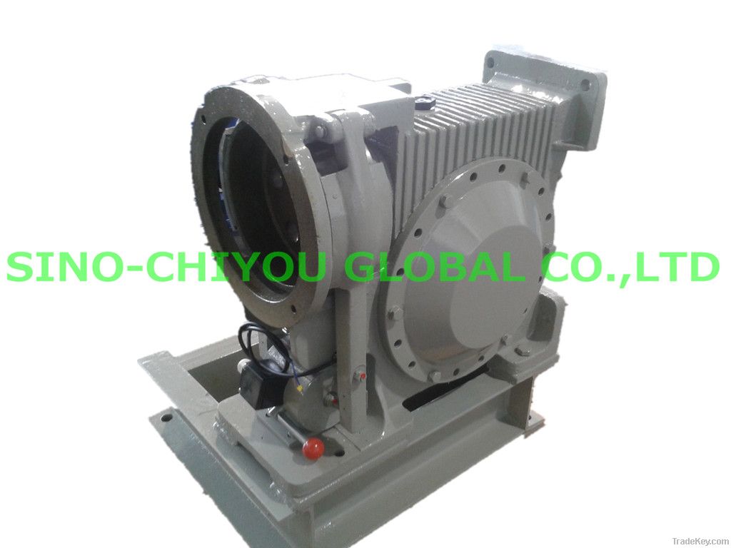 Elevator machine gear body