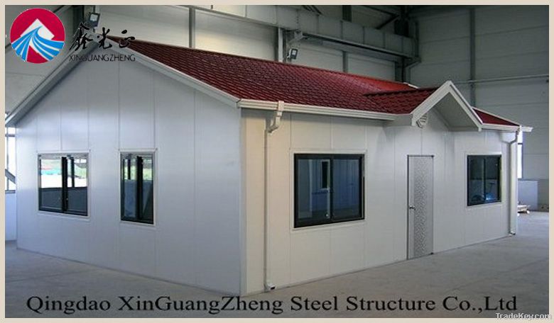 Steel structure prefab house for sales