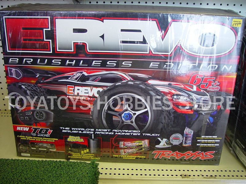 Traxxas E-Revo 5608 Truck RTR with Castle Mamba TQi 2.4GHz Radio Car