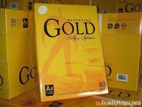 GOLD A4 COPY PAPER HIGH QUALITY 80GSM, 75GSM, 70GSM.