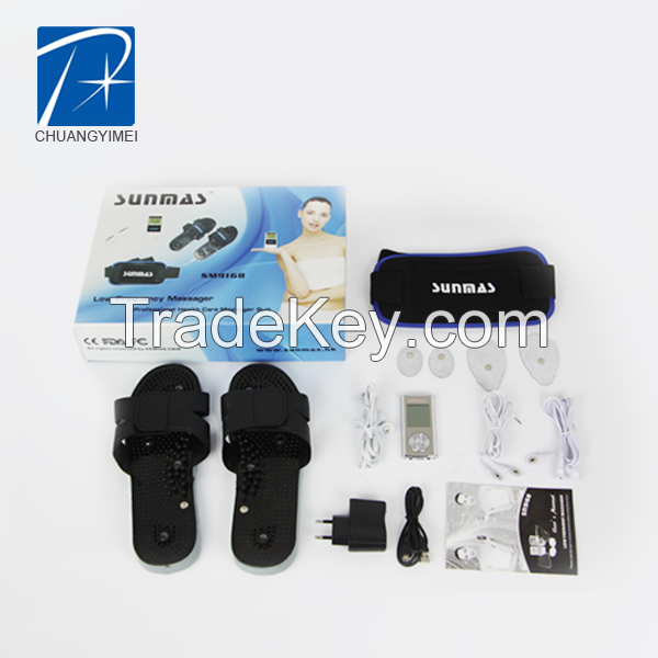 2015 hot sale portable tens detox foot massager C-0025