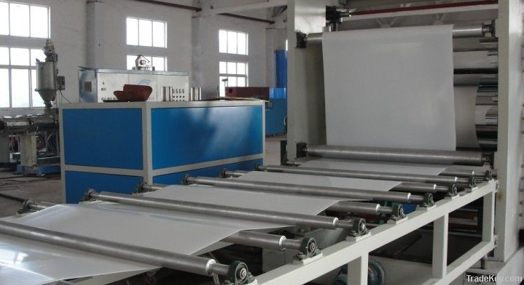 Plastic PE/PP Sheet Making Machine