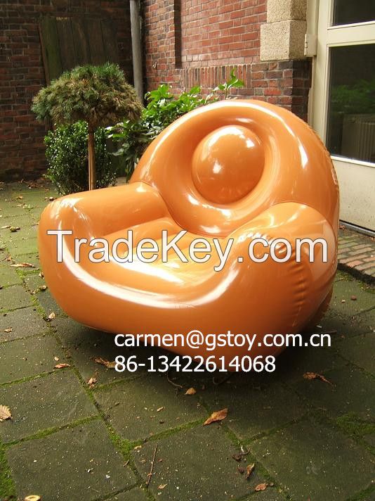 NEW arrival PVC single size inflatable outdoor chair